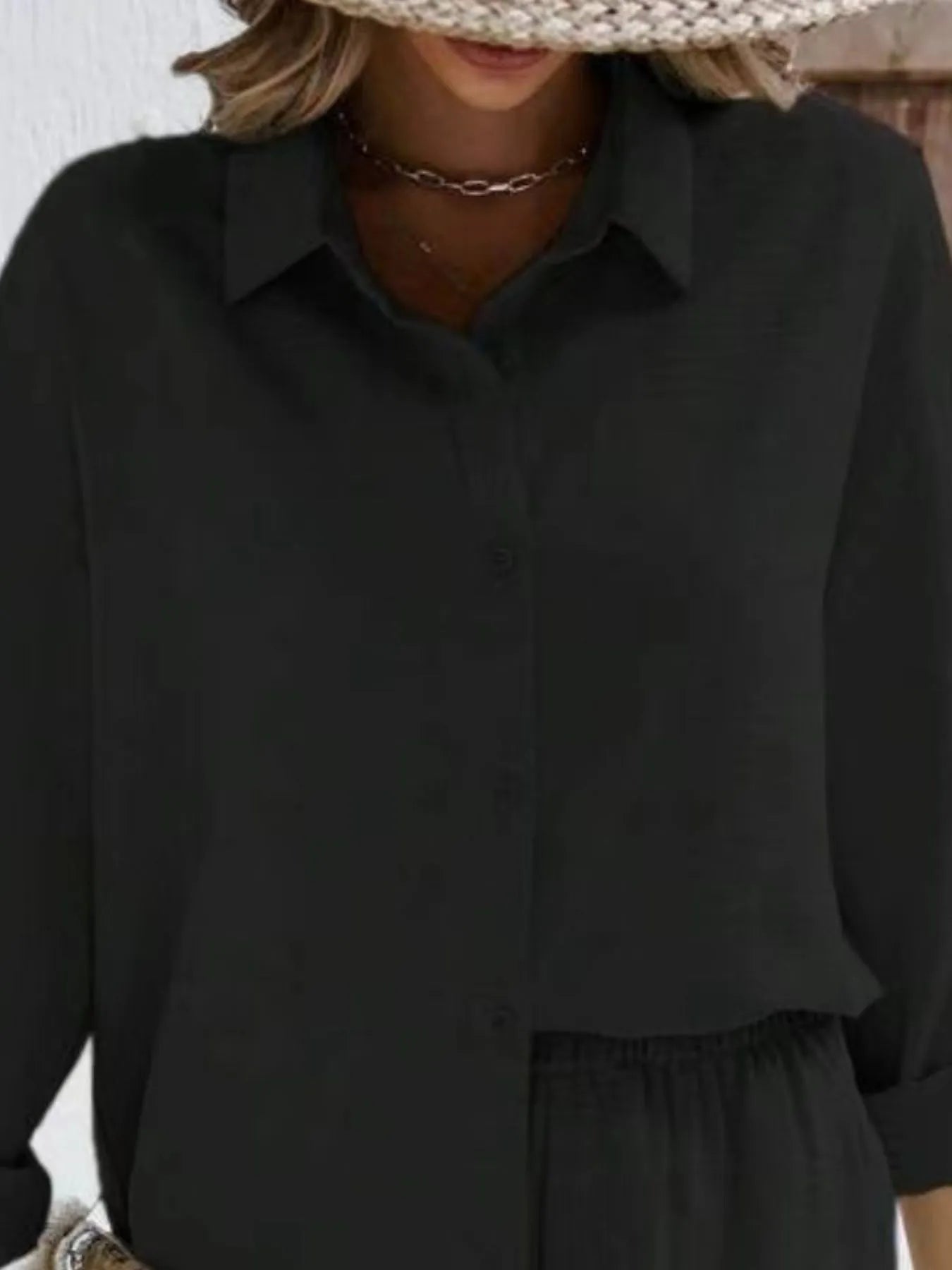 Button-Down-Shirt-and-Shorts-Set-Sarunna