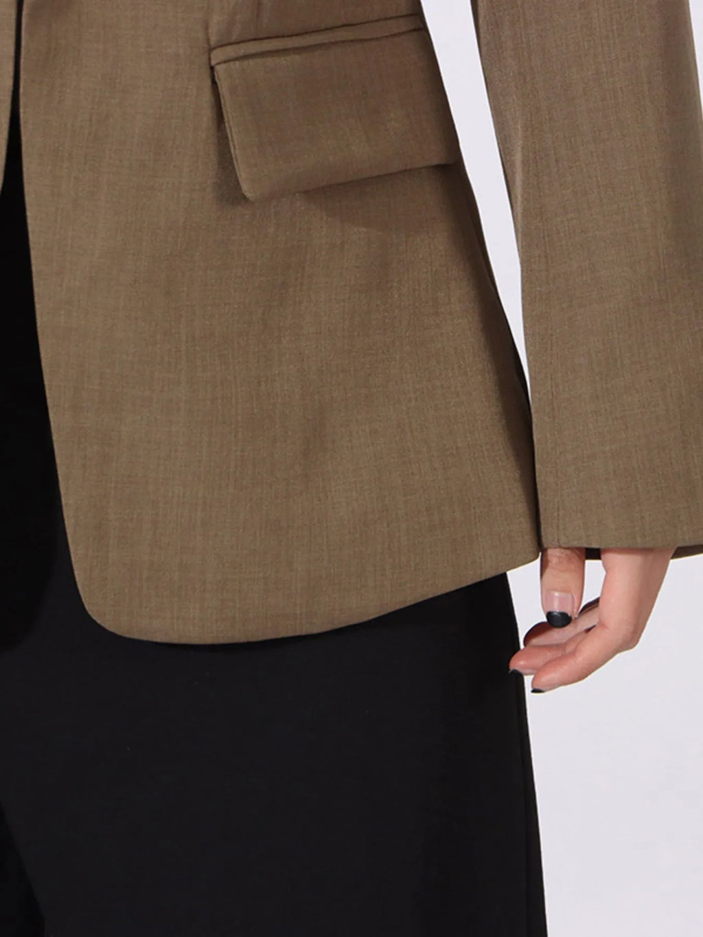 Contrast-Lapel-Collar-Long-Sleeve-Blazer-Sarunna