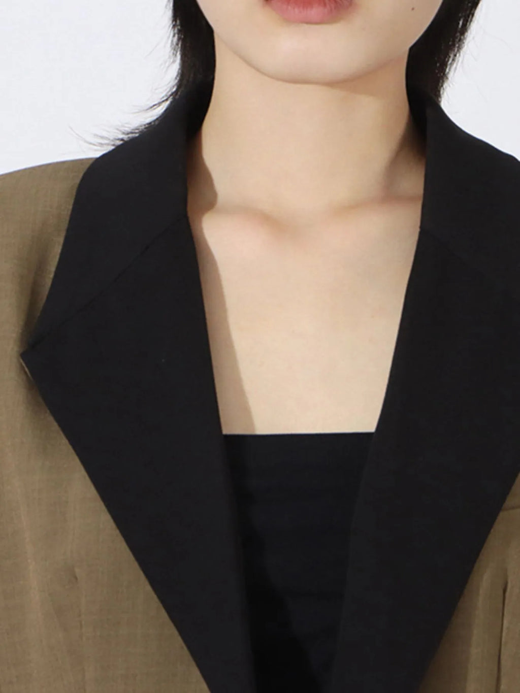 Contrast-Lapel-Collar-Long-Sleeve-Blazer-Sarunna