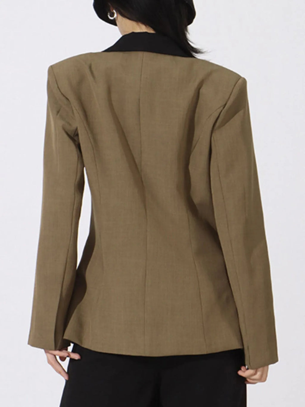 Contrast-Lapel-Collar-Long-Sleeve-Blazer-Sarunna