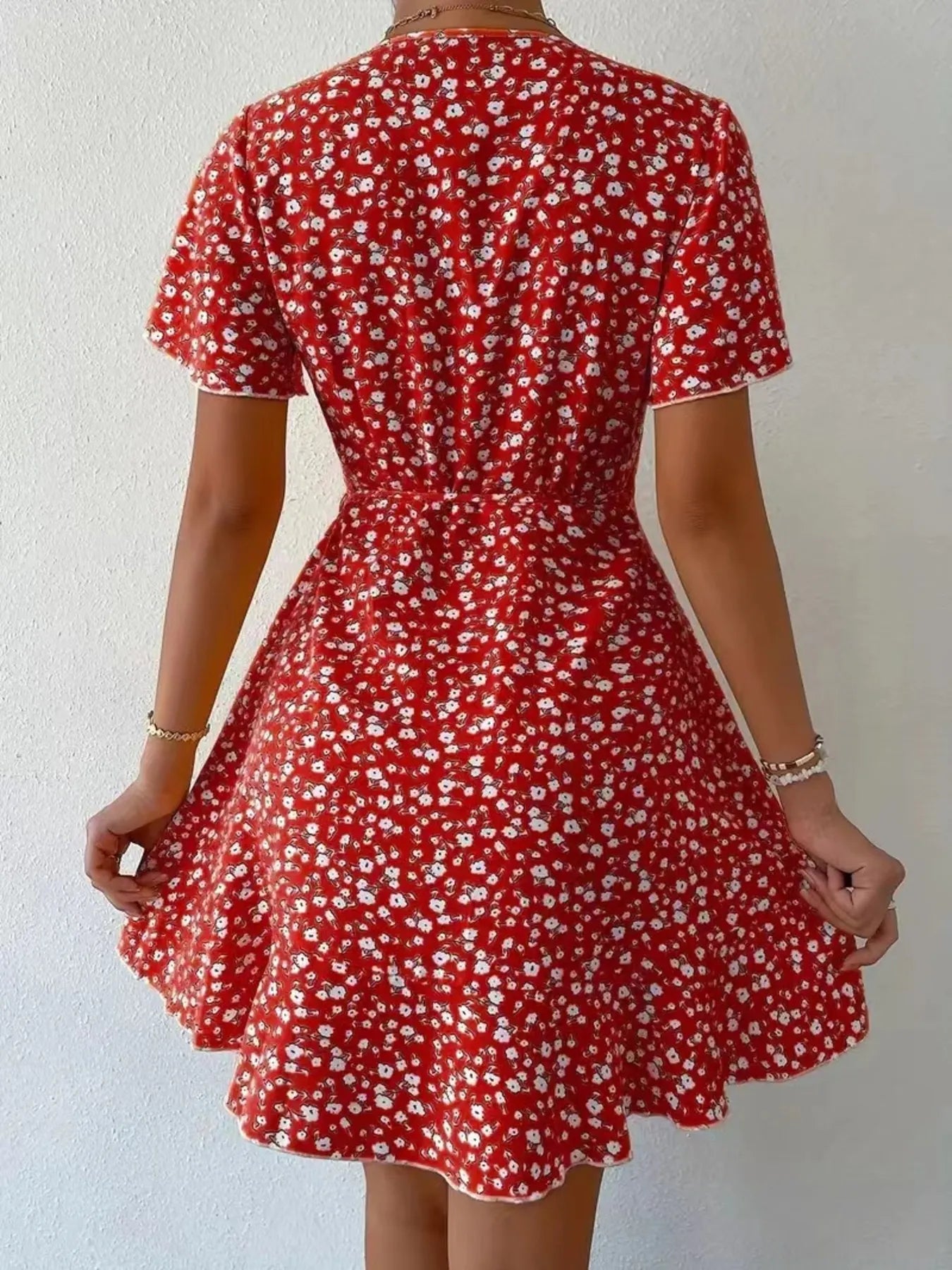 Floral-Flutter-Sleeve-Wrap-Mini-Dress-Sarunna