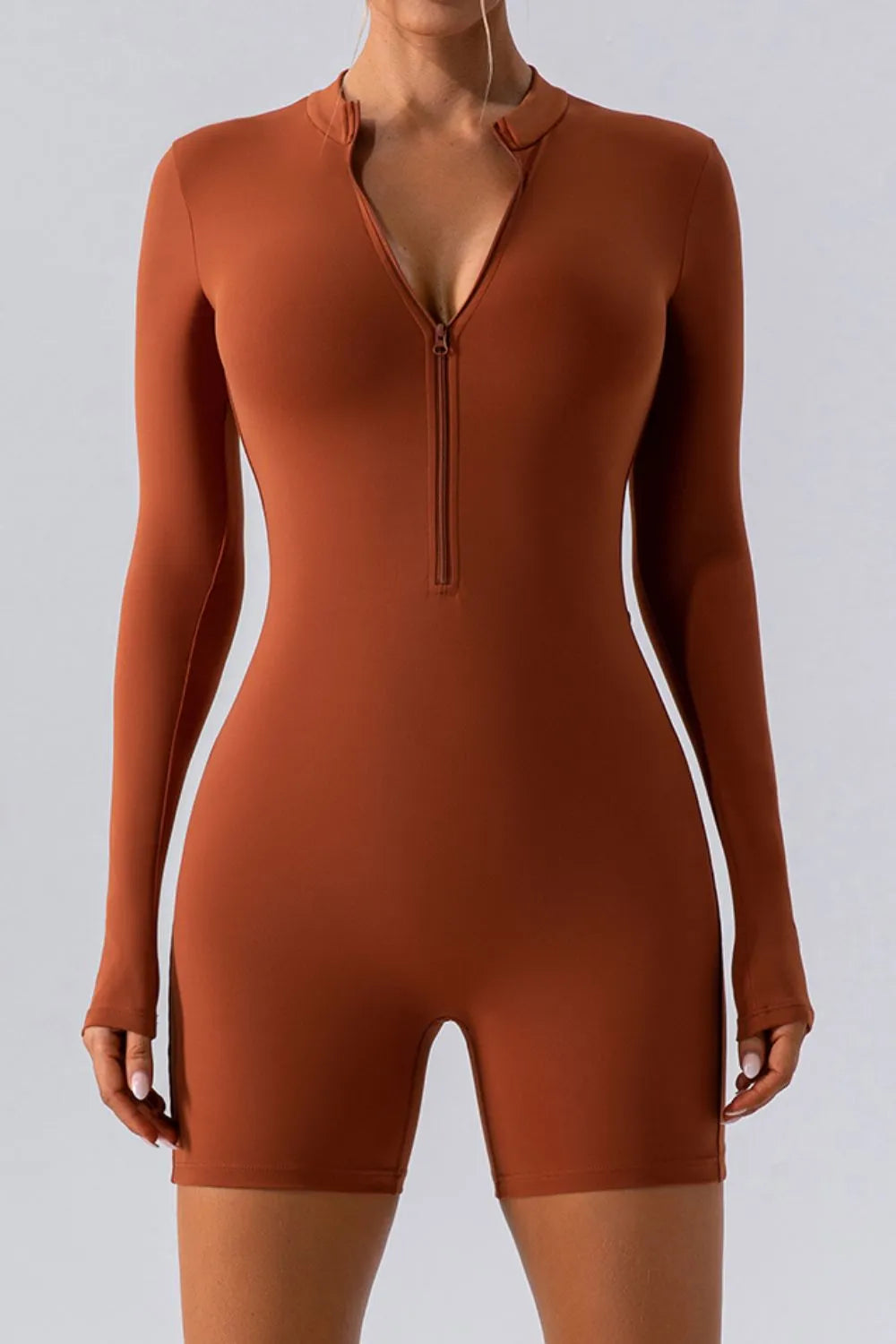 Half-Zip-Long-Sleeve-Active-Romper-Sarunna