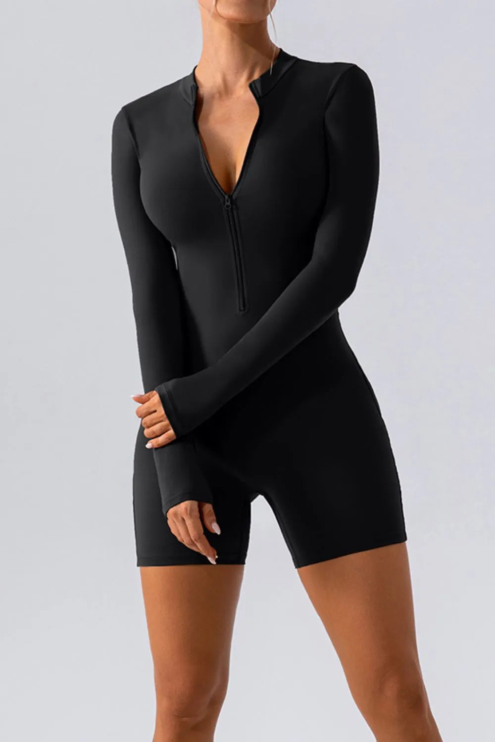 Half-Zip-Long-Sleeve-Active-Romper-Sarunna