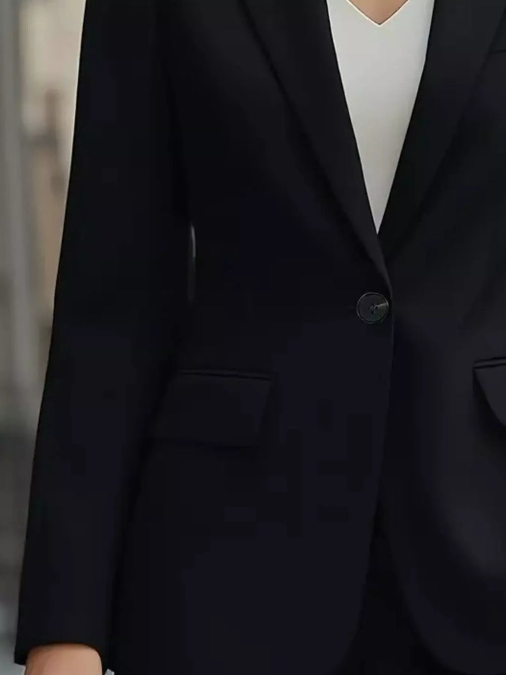 Lapel-Collar-One-Button-Blazer-Sarunna