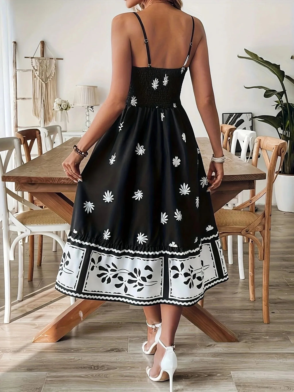 Midi-Dress-with-Thin-Straps-Sarunna