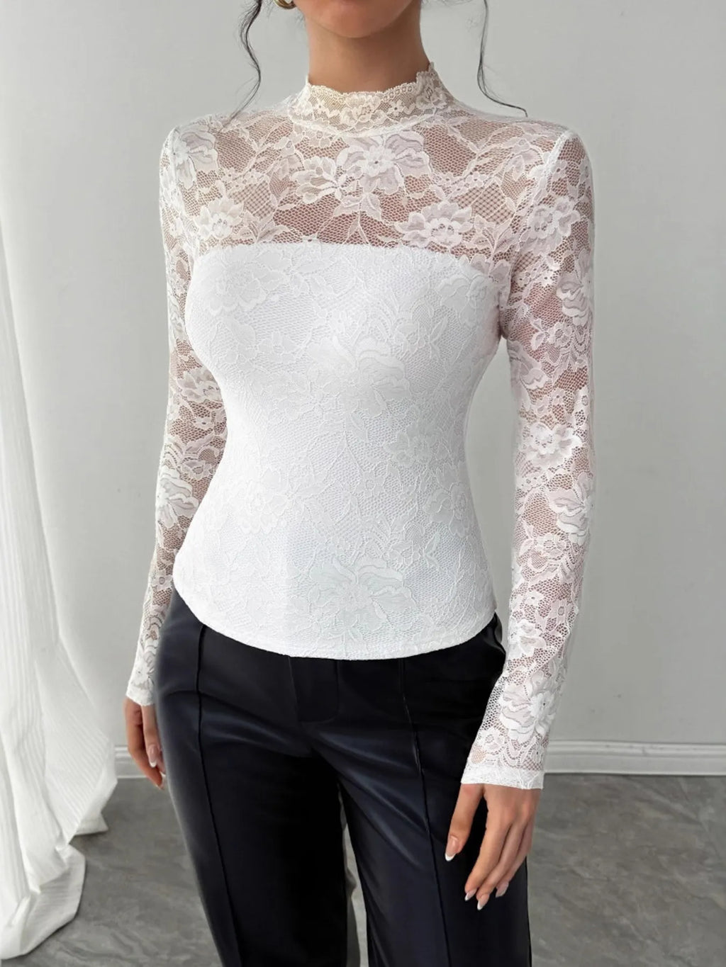 Mock-Neck-Long-Sleeve-Lace-Top-Sarunna