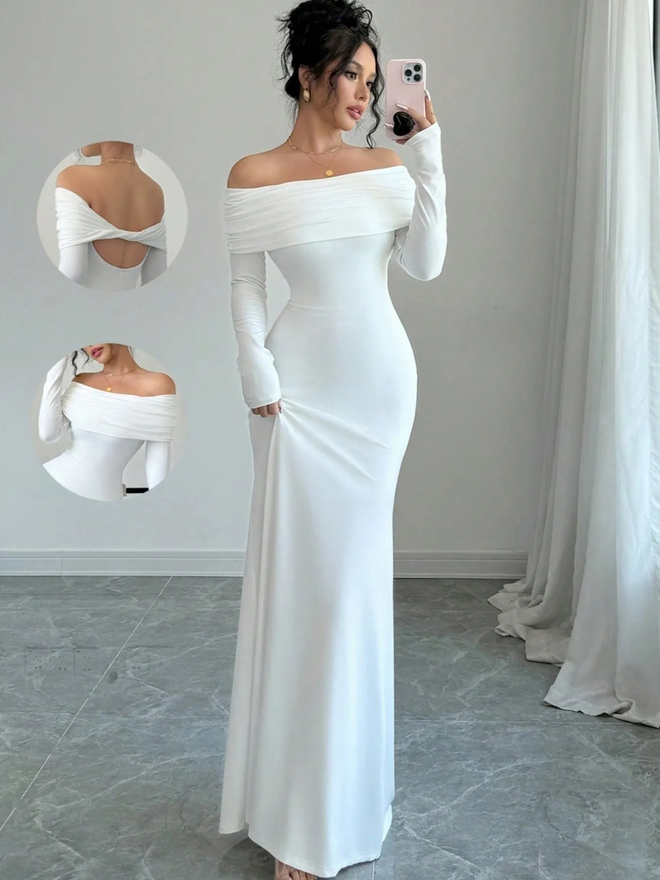 Off-Shoulder-Long-Sleeve-Bodycon-Maxi-Dress-Sarunna