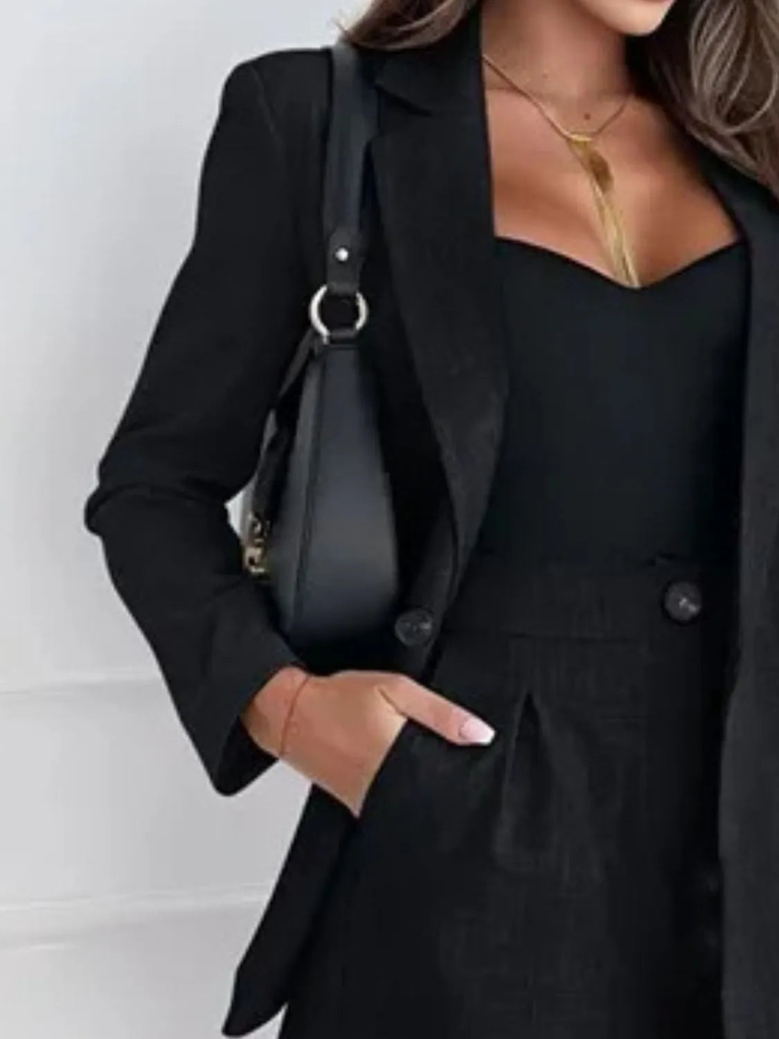 One-Button-Lapel-Collar-Blazer-and-Shorts-Set-Sarunna