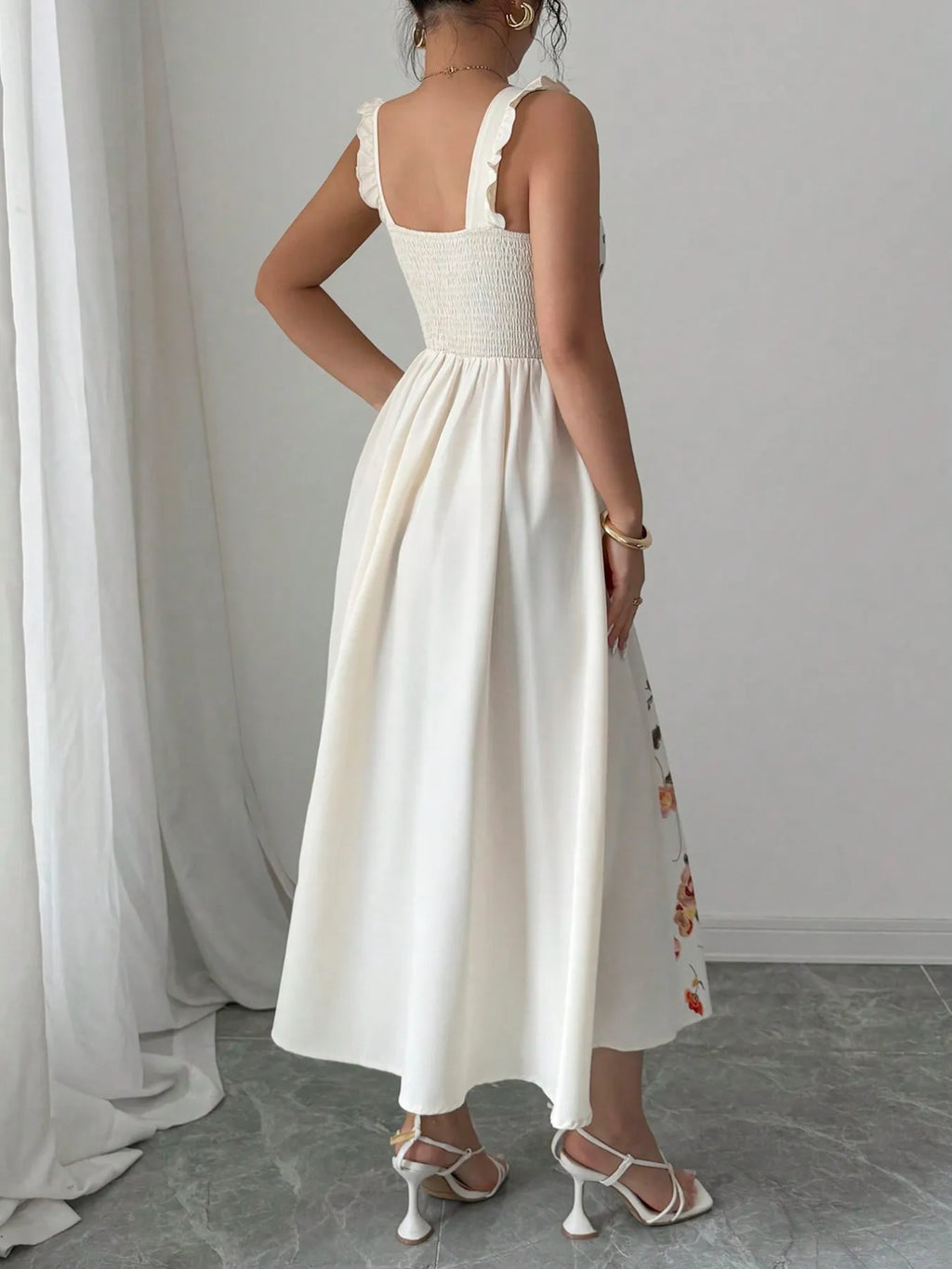 Printed-Square-Neck-Midi-Dress-Sarunna