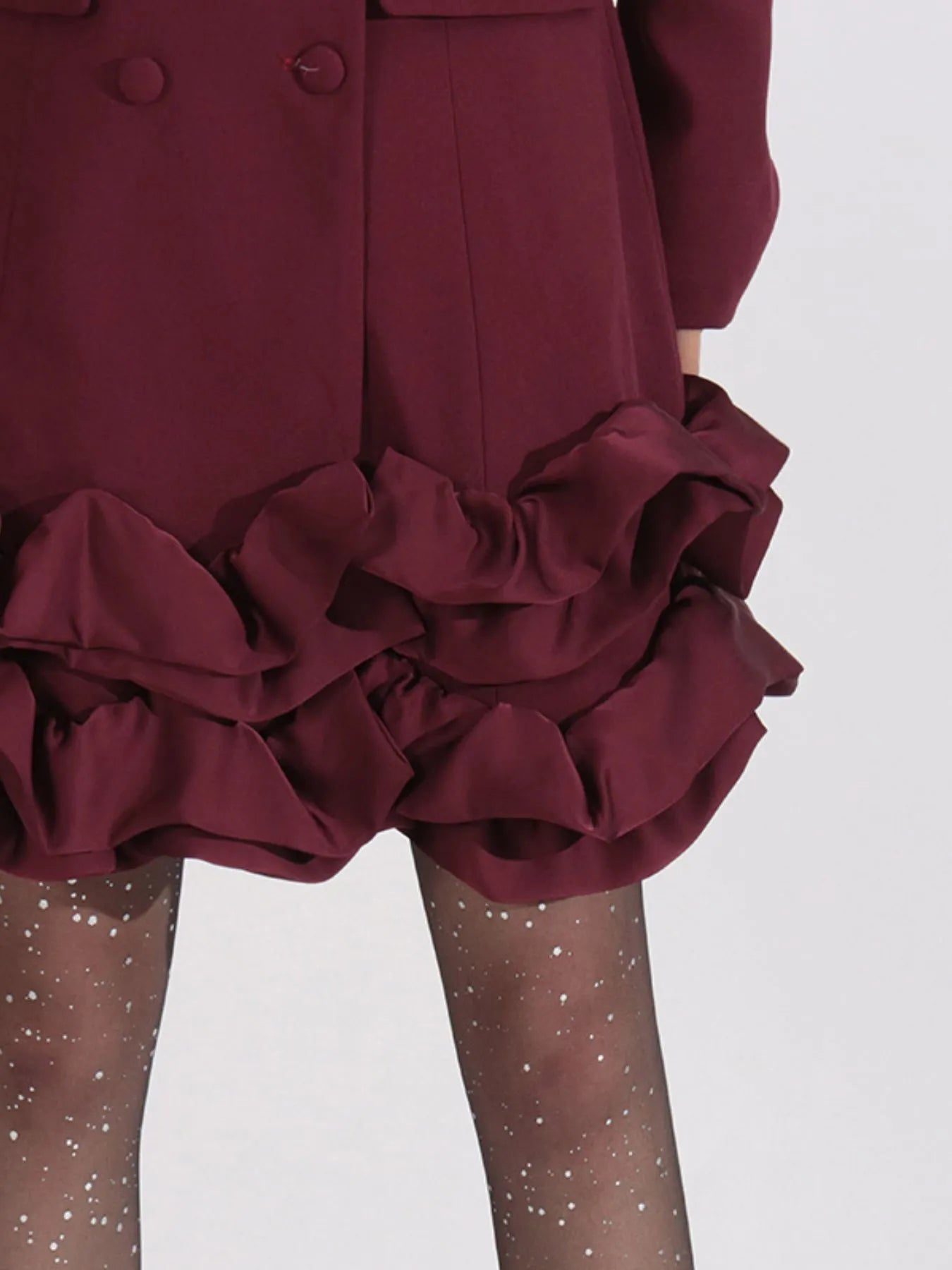 Ruffle-Hem-Double-Breasted-Blazer-Dress-Sarunna