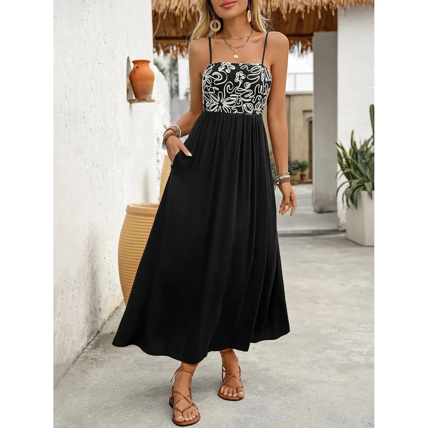 Smocked-Midi-Cami-Dress-with-Pockets-Sarunna