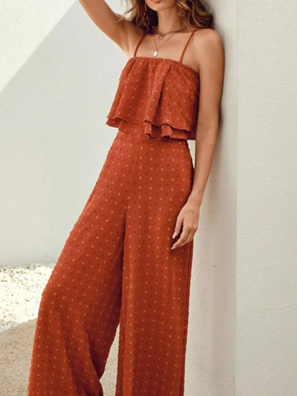 Swiss-Dot-Layered-Cami-and-Pants-Set-Sarunna
