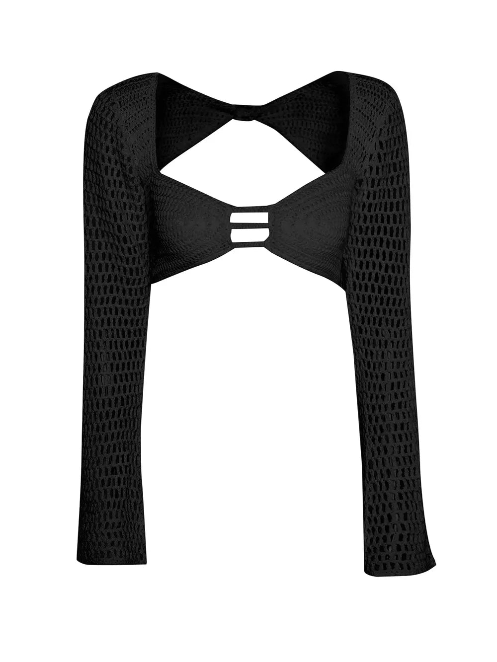 Tie-Front-Long-Sleeve-Top-&-Skirt-Set-Sarunna