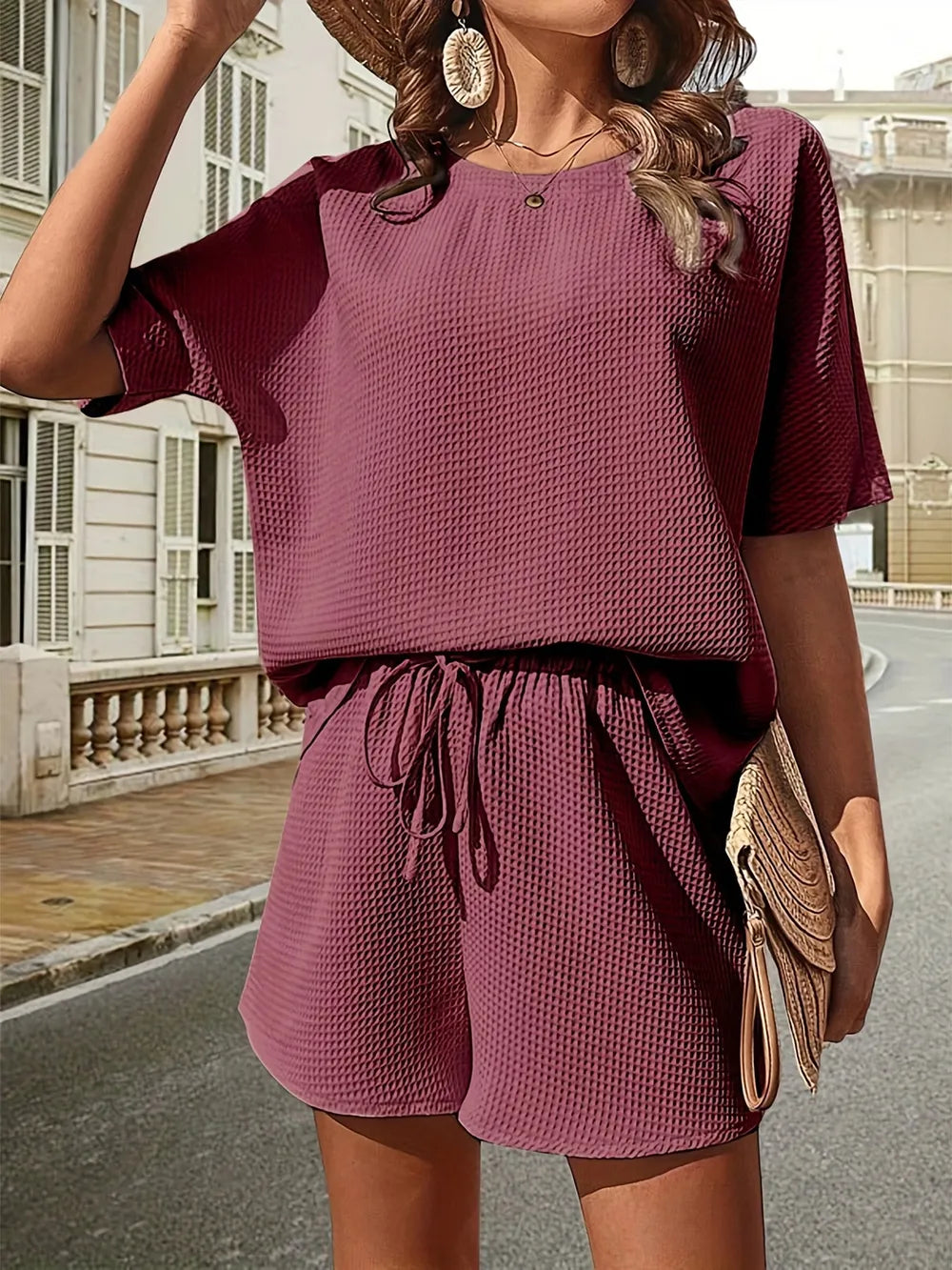 Waffle-Knit-Top-&-Shorts-Set-Sarunna