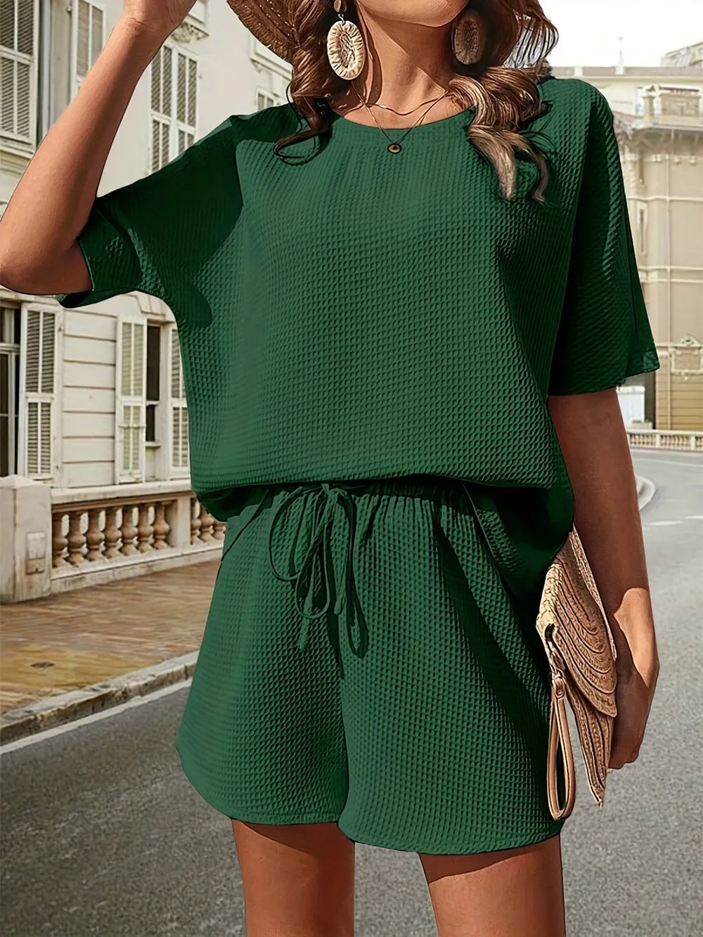 Waffle-Knit-Top-&-Shorts-Set-Sarunna